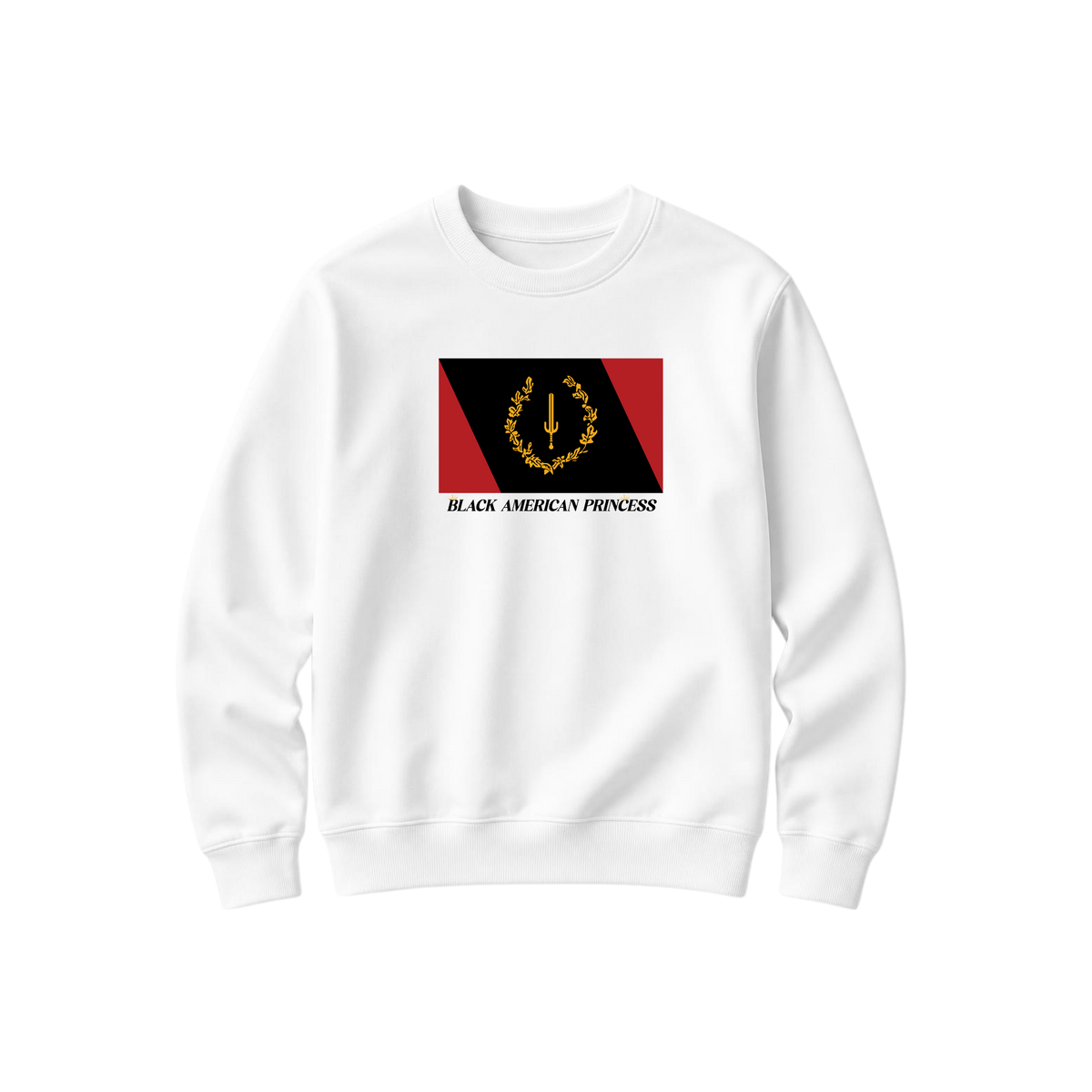 Black American Princess Sweatshirt