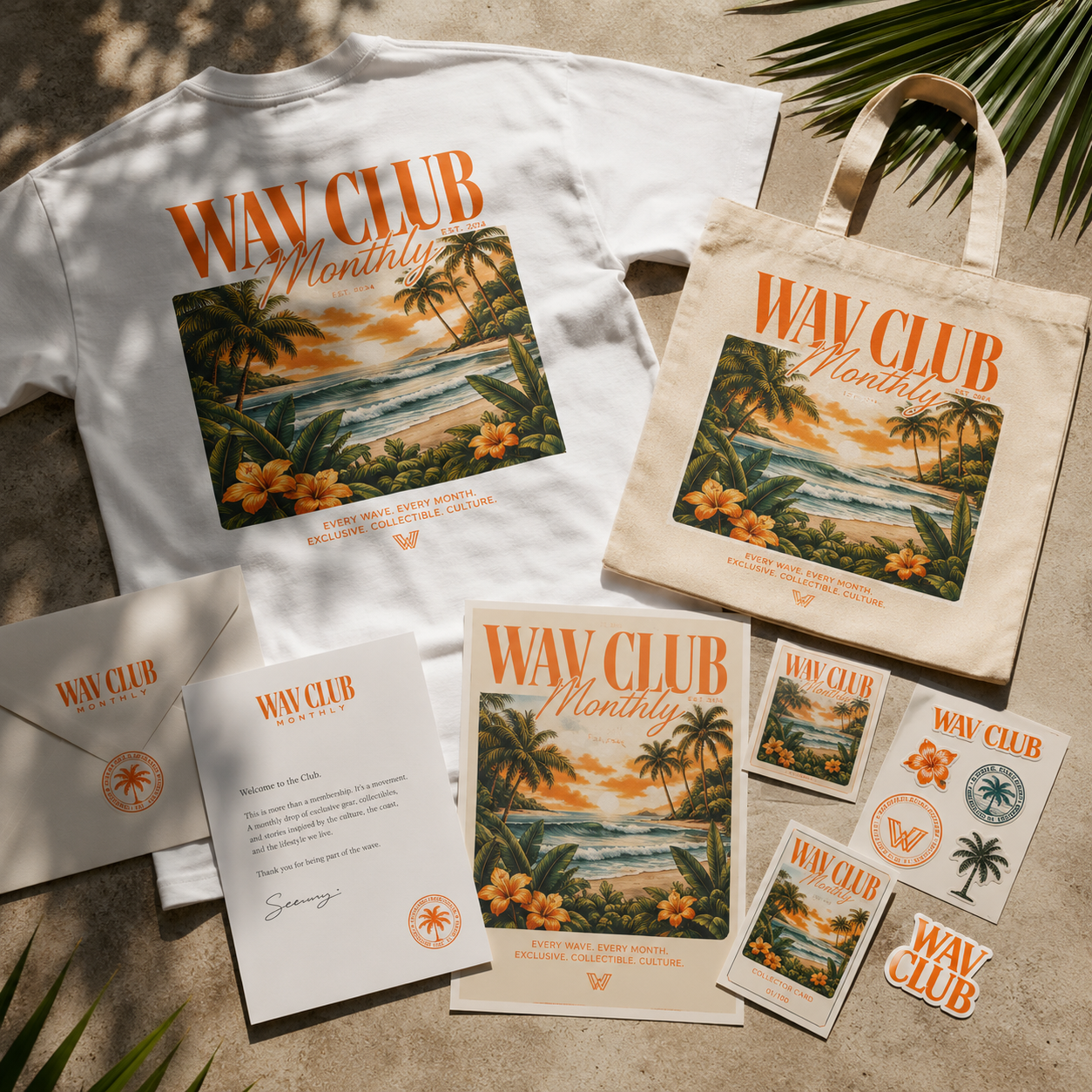Join The WAV Club Monthly Mailing List