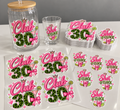 Custom UV DTF Sticker Bundle | Cup & Shot Glass Decals