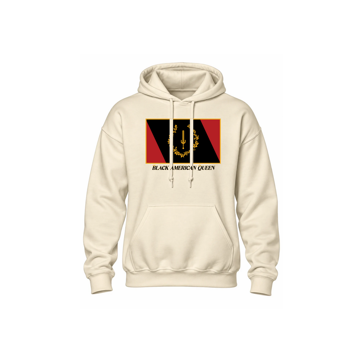 Black American Queen Hoodie
